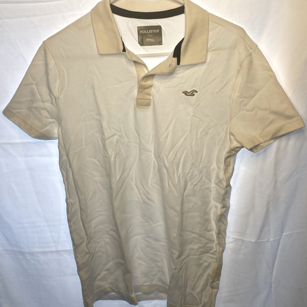 Hollister | White | Muscle Polo